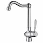 Edouard Rousseau Grifo de Cocina Mezclador Retro Cromo