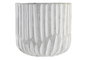 DKD Home Decor Vela de Citronela Antimosquitos Gris y Amarillo en Cemento