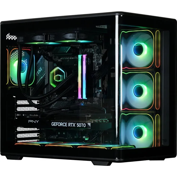 Cooler Master PC Gamer AMD Ryzen 9600X - RTX 5070 12GB - 32GB RAM DDR5 - SSD 2TB - Sin Windows