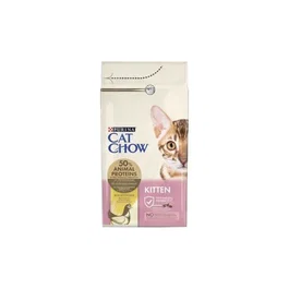 Purina Cat Chow Feline Kitten Alimento para Gatos 1,5 kg