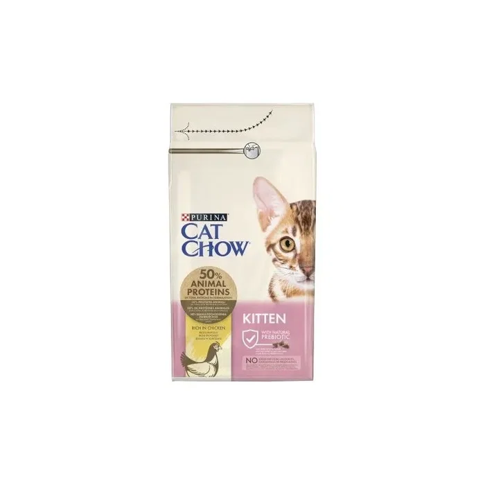 Purina Cat Chow Feline Kitten Alimento para Gatos 1,5 kg Purina Cat Chow Feline Kitten Alimento para Gatos 1,5 kg