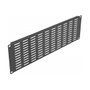 DeLOCK Panel de relleno para rack de 19 pulgadas con ventilación, 3U, Negro