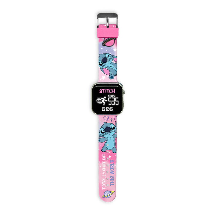 KIDS LICENSING Reloj LED multifunción Stitch Disney
