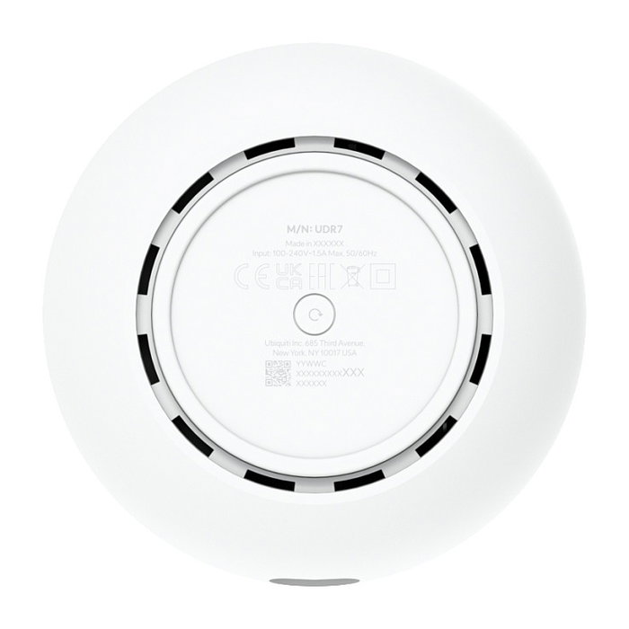 Ubiquiti UDR7 Router WiFi 7 Tribanda con SFP+ y PoE