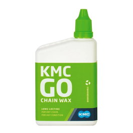 KMC GO WAX Cera Lubricante para Cadena 150ml - Micropelícula Hidrófuga y Larga Duración