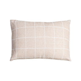 Cojín Cuadros Camel Algodón Textil/Hogar 50 X 70 cm