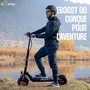 Ezway Patinete Eléctrico Todoterreno Plegable GO - 10" - 48V - 800W - Autonomía 50 km, Luz de Freno e Intermitentes
