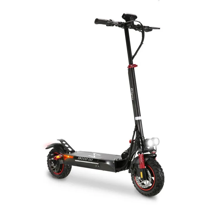 Ezway Patinete Eléctrico Todoterreno Plegable GO - 10" - 48V - 800W - Autonomía 50 km, Luz de Freno e Intermitentes Ezway Patinete Eléctrico Todoterreno Plegable GO - 10" - 48V - 800W - Autonomía 50 km, Luz de Freno e Intermitentes