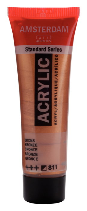 Amsterdam Amsterdam Standard Series Color Acrílico Bronce 811 en Tubo de 20 ml Amsterdam Amsterdam Standard Series Color Acrílico Bronce 811 en Tubo de 20 ml