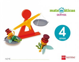 SM, Matemáticas activas 4 anos - Xerme Edicións