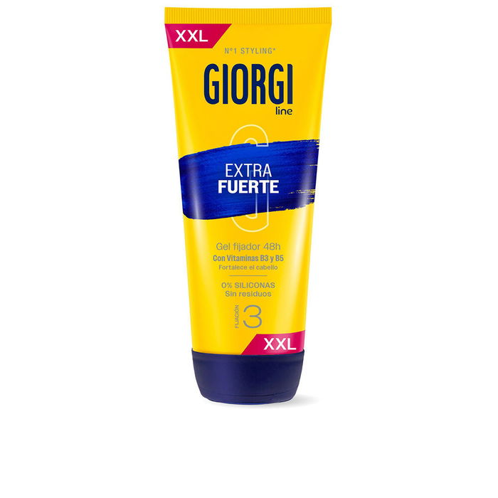 Giorgi Line Gel Fijador Extrafuerte nº3 240 ml Gel de Peinado para Cabello