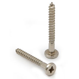 UCAFIX Tornillo Autorroscante Rosca Madera Pozidriv Niquelado Cabeza Plana 5,5 x 50 mm