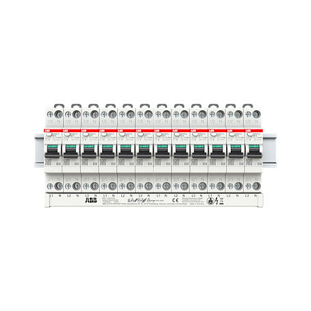 ABB FI/LS-Schalter B16 DS301CA-B16/0,03 6kA 1P+N Typ A 30mA 1TE
