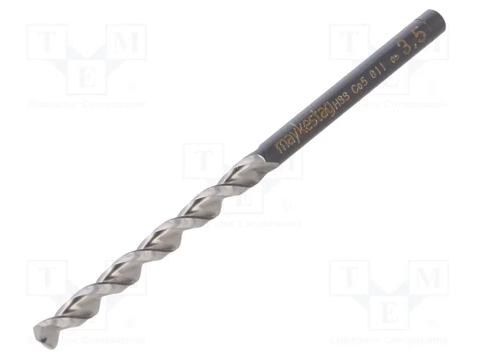 ALPEN-MAYKESTAG Broca para metal HSS FORTE COBALT 3,5 mm ALPEN-MAYKESTAG Broca para metal HSS FORTE COBALT 3,5 mm