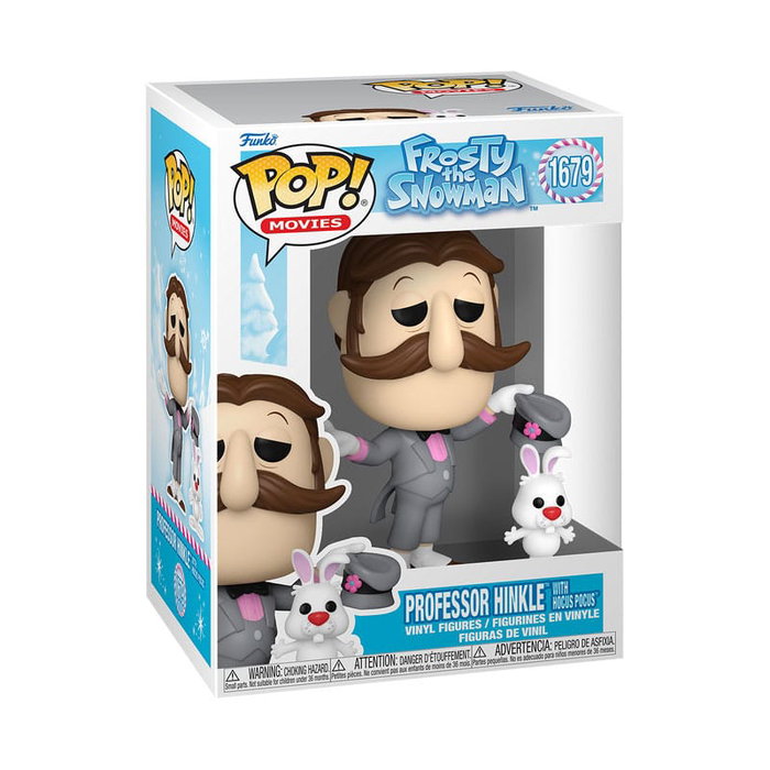 Frosty the Snowman Figura POP & Buddy! Vinyl Prof Hinkle w/HP 9 cm Frosty the Snowman Figura POP & Buddy! Vinyl Prof Hinkle w/HP 9 cm