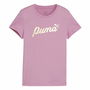 Camiseta de Manga Corta Infantil Puma Essentials+ Script Metallic G
