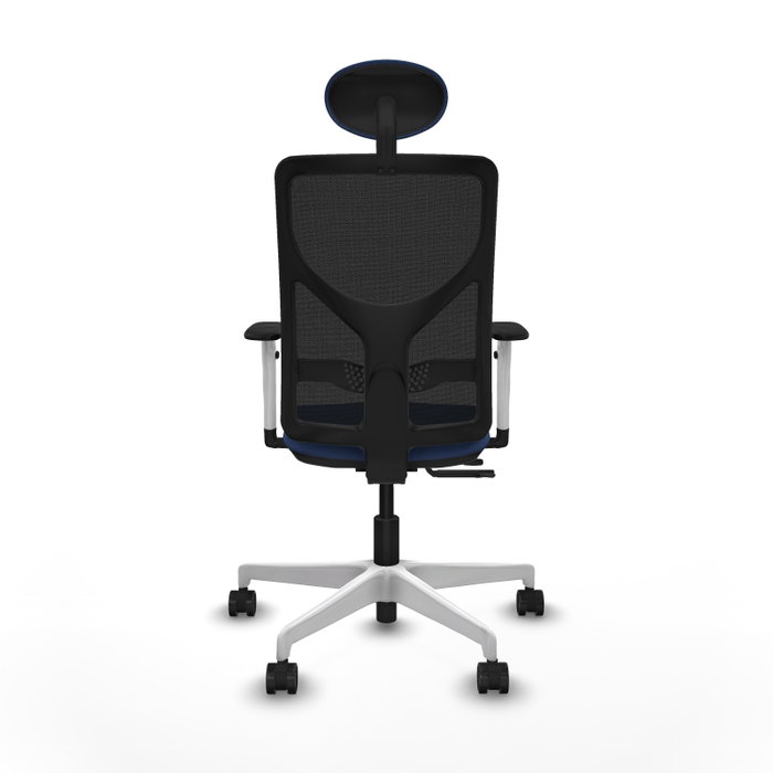 PIQUERAS Y CRESPO Silla de oficina Motilla con mecanismo Sincro/Traslack Azul marino y Negro PIQUERAS Y CRESPO Silla de oficina Motilla con mecanismo Sincro/Traslack Azul marino y Negro