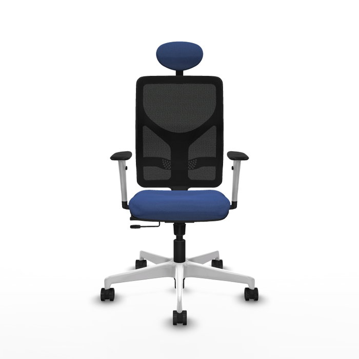 PIQUERAS Y CRESPO Silla de oficina Motilla con mecanismo Sincro/Traslack Azul marino y Negro PIQUERAS Y CRESPO Silla de oficina Motilla con mecanismo Sincro/Traslack Azul marino y Negro