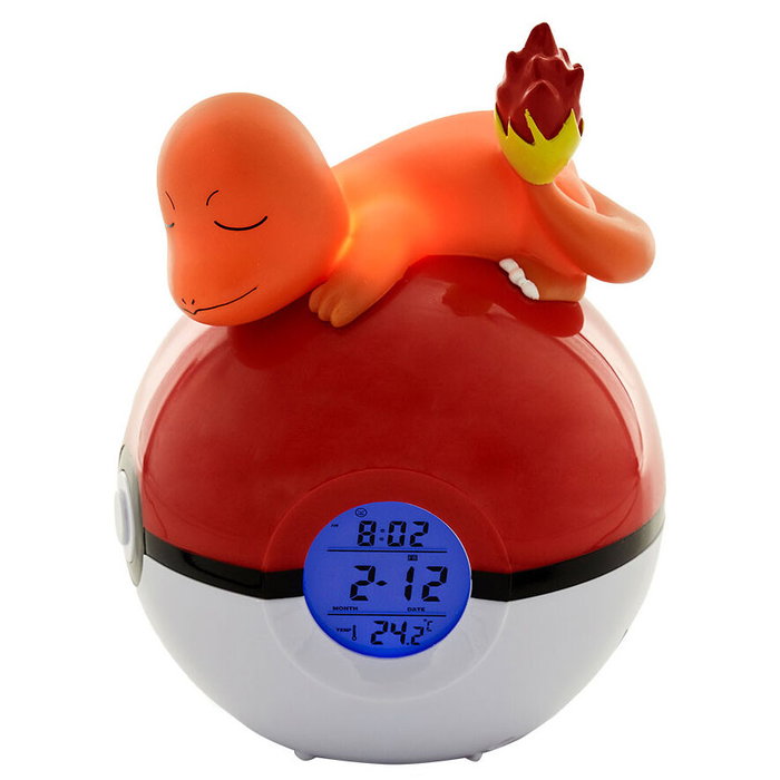 TEKNOFUN Lámpara despertador Led Charmander Pokeball Pokemon