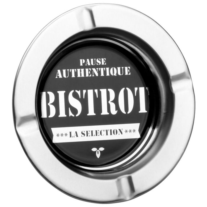Mister Gadget Cenicero Metal Bistrot d.13,5 cm; h.1,8 cm