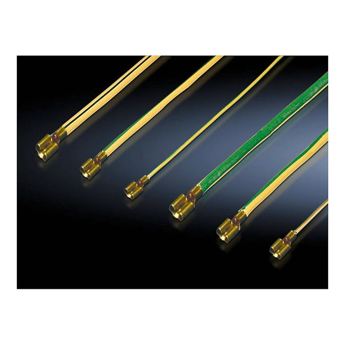 Rittal-Werk Kit de puente de conexión a tierra Verde Amarillo para VX IT Rittal-Werk Kit de puente de conexión a tierra Verde Amarillo para VX IT