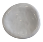 DKD Home Decor Juego de Platos de Gres Esmaltado Símil Piedra Blanco