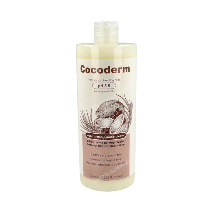 Cocoderm Gel de Baño Líquido para Higiene Íntima Diaria, 750 ml
