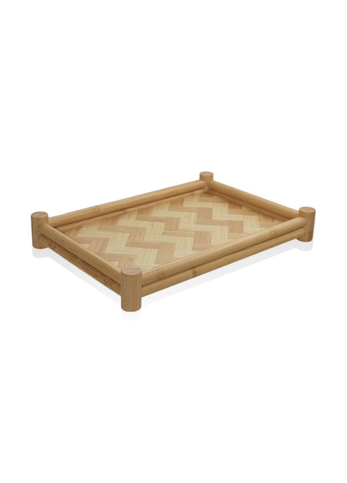 Hermia TPS0072 Bandeja de bambú Natural Nogal 36x25x5cm para Servir Aperitivos y Postres, Decoración del Hogar Sostenible Hermia TPS0072 Bandeja de bambú Natural Nogal 36x25x5cm para Servir Aperitivos y Postres, Decoración del Hogar Sostenible