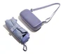 Muitomas Paraguas Compacto Ultraligero con Funda Rígida, UMBRCASEVL, Color Violeta, Marco de Metal y Tela de Poliéster, Ideal para Mujer