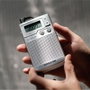 Sangean Radio digital con altavoz, autoscan y temporizador