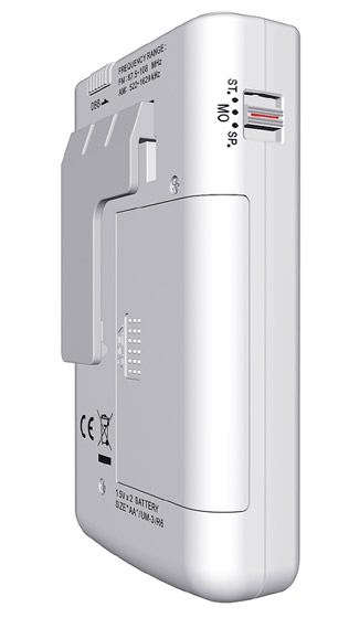 Sangean Radio digital con altavoz, autoscan y temporizador