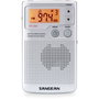 SANGEAN Radio digital DT250S con altavoz, autoscan y temporizador