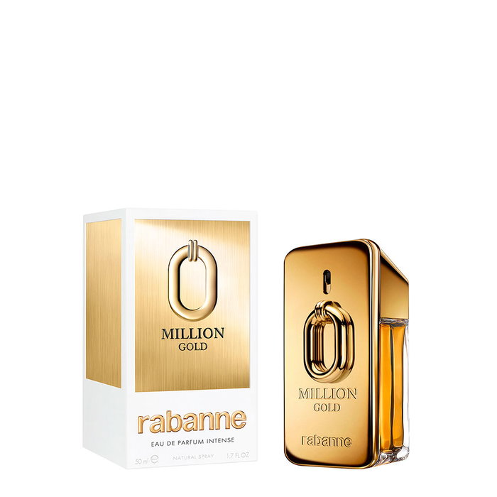 Paco Rabanne 1 Million Gold Intense Eau de Parfum Vaporizador para Hombre - Perfume Amaderado con Mandarina y Sándalo - 50 ml