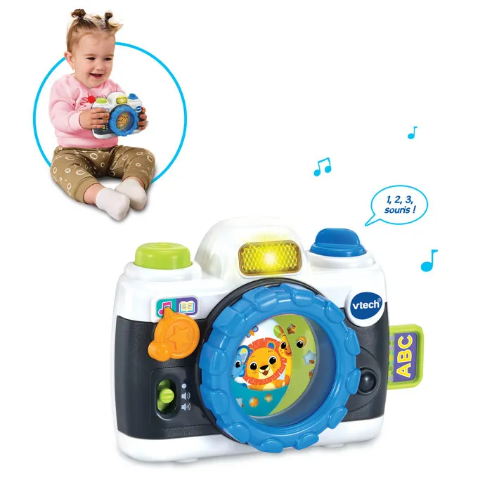 Vtech Baby Cámara de Descubrimiento Multicolor, VT3417765863059