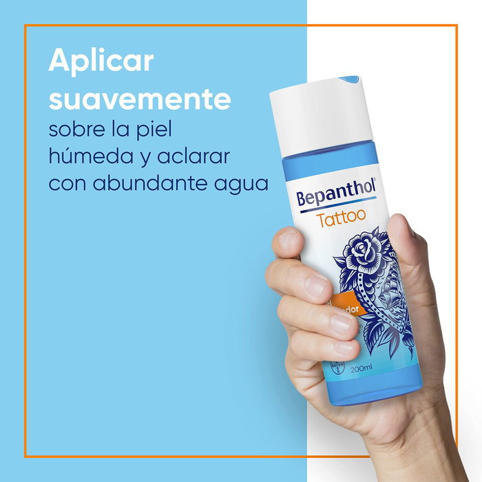 Bepanthol Tattoo Gel Limpiador 200 ml