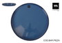 La Mediterranea Bandeja Redonda Chester Blue (Pack de 8) de 27x2.5cm