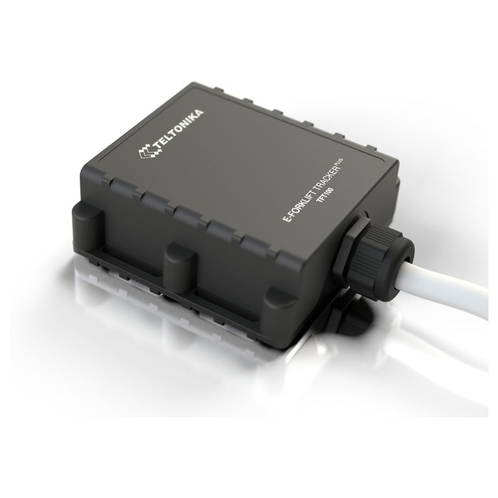 Teltonika TFT100 Tracker GPS GSM/GNSS con Interfaz CAN para Motocicleta, IP67, Batería 1800 mAh, Negro