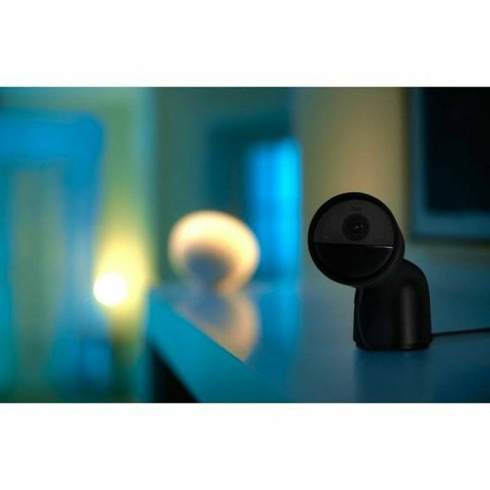 Philips Hue Secure Cámara de vigilancia HD 1080P con soporte de escritorio - Negra
