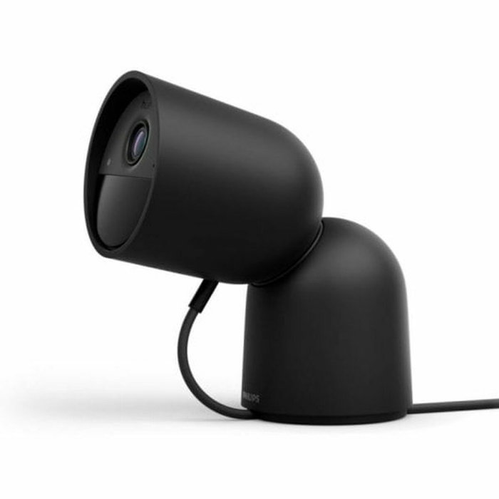 Philips Hue Secure Cámara de vigilancia HD 1080P con soporte de escritorio - Negra