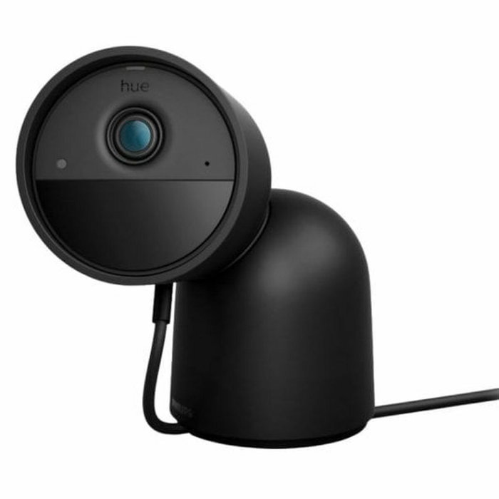 Philips Hue Secure Cámara de vigilancia HD 1080P con soporte de escritorio - Negra