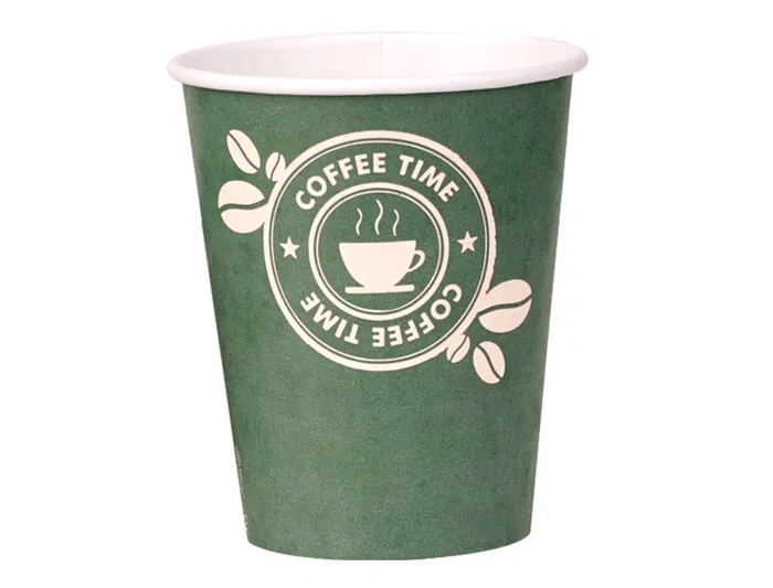 Blanca Vaso Termico Carton 200 cc Paquete de 50 Unidades