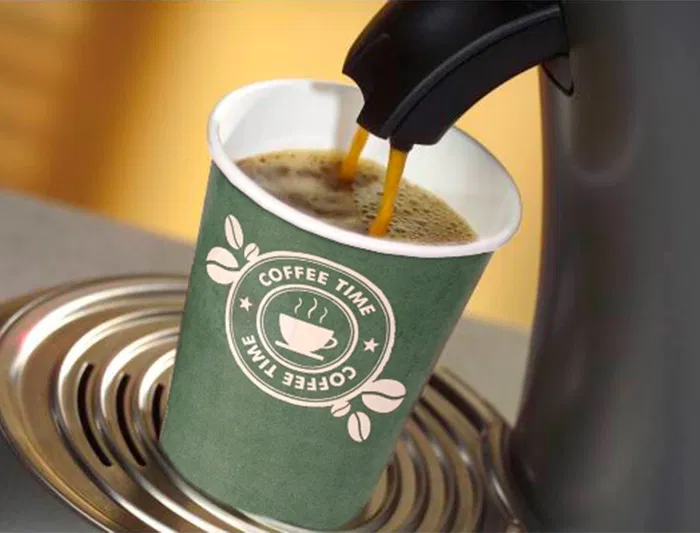 Blanca Vaso Termico Carton 200 cc Paquete de 50 Unidades