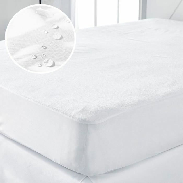 Today Protector de colchón impermeable Essential para cama de matrimonio 160 x 200 cm