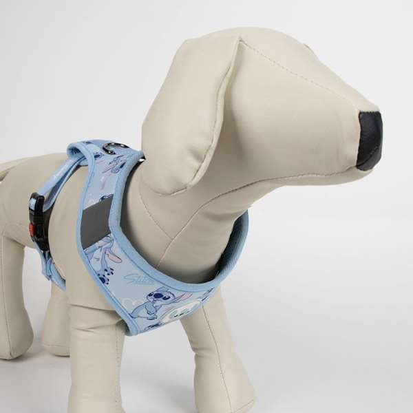 Cerdá Arnés para Perros Stitch Talla S-M Color Light Blue