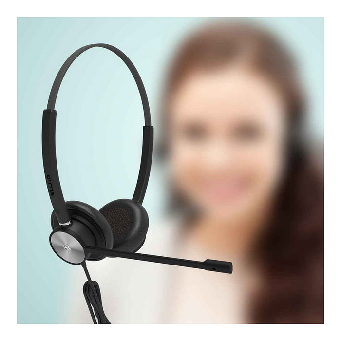 Tellur Voice 420 Auriculares de Diadema Negros Tellur Voice 420 Auriculares de Diadema Negros