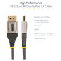 StarTech.com Cable DisplayPort 1.4 de 30 cm 8K 60Hz HDR10 (DP14VMM1F)