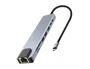 TNB hub iClick 8 en 1 USB-C Aluminio