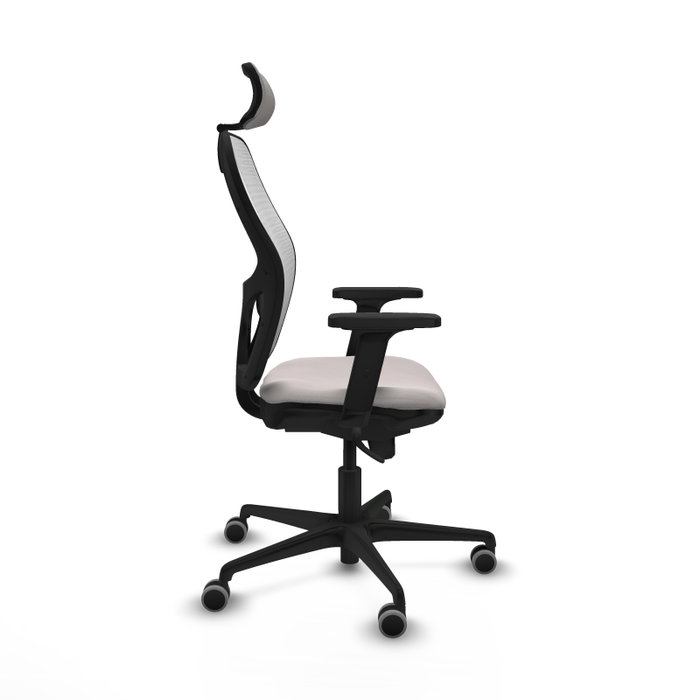 PIQUERAS Y CRESPO Silla de oficina Jorquera Blanco con mecanismo Sincro PIQUERAS Y CRESPO Silla de oficina Jorquera Blanco con mecanismo Sincro