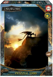 EDUCA BORRAS Puzzle 1000 Piezas Cómo Entrenar a tu Dragón