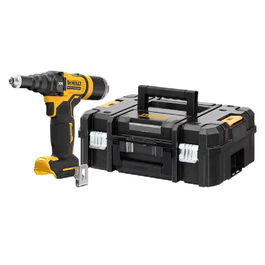 DEWALT Remachadora a Batería 18V 4.8mm DCF403NT-XJ XR con Maletín TSTAK II